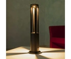 12W 3000K Pastatomas LED lauko šviestuvas Juodas