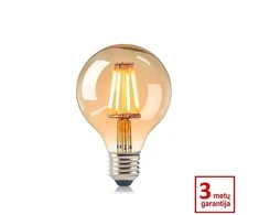 2vnt. 4W E27 2700K-3000K LED filamentinė lemputė