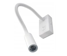 3W 4000K LED šviestuvas baltas