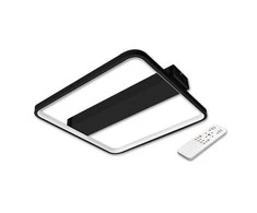 40W LED šviestuvas su nuotolinu valdymu 42x40x6cm Juodas