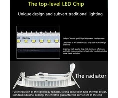 6W LED Panelė Apvali 6000K