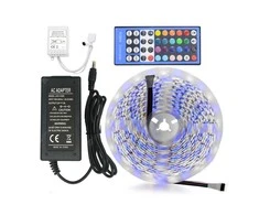 72W RGB+W 4500K 5m LED juostos komplektas 12V IP20