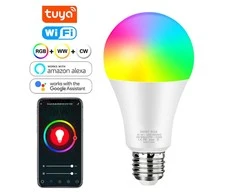 E27 12W WIFI LED RGB+WW/CW lemputė