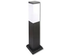 E27 IP44 45cm Lauko šviestuvas pastatomas juodas