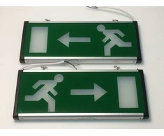 Evakuacinis avarinis LED ženklas su baterija 3W