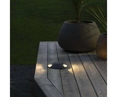 IP67 3W Dviejų krypčių LED įleidžiamas šviestuvas 3000K