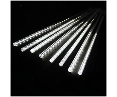LED girlianda "Meteorai" Balta 30cm