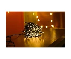 LED girlianda su saulės baterija 1190cm