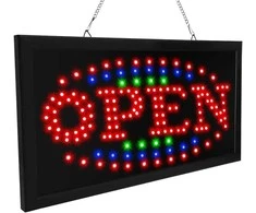 LED reklaminė lentelė OPEN
