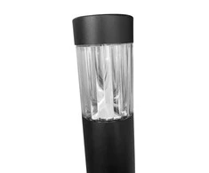 LED sodo šviestuvas su saulės baterija 3xSMD LED