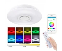 LED šviestuvas-kolonėlė 72W RGBW 500mm su nuotoliniu valdymu 2700-6500K Dimeriuojamas