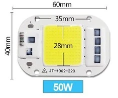 Šviesos diodas COB 50W JT-4062-50 6000K