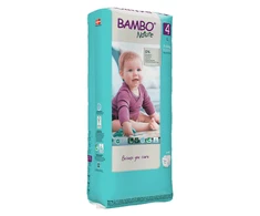 Sauskelnės Abena Bambo Nature, 4 dydžio, 7–14 kg, 48 vnt.