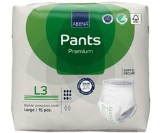 ABENA PANTS L2 Premium, sauskelnės-kelnaitės suaugusiems, 15 vnt.