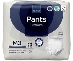 ABENA PANTS M2 Premium, sauskelnės-kelnaitės suaugusiems, 15 vnt.