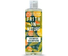 FAITH IN NATURE šampūnas Grapefruit Oranžinis, 400ml