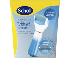 Scholl Velvet Smooth elektroninis pėdų šveitiklis + galvutė 1 vnt.