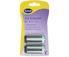 SCHOLL elektrinės pėdų dildės pakaitiniai voleliai,itin šiurkštūs,2vnt