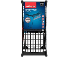 Skalbinių džiovyklė „Vileda Infinity Flex Ultimate“, 30 m, juoda