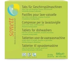 SONETT Tabletės indaplovėms 25x20g