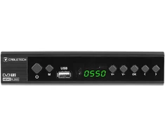 Skaitmeninės TV imtuvas „Cabletech URZ0336C“, DVB-T/T2, H.265 HEVC