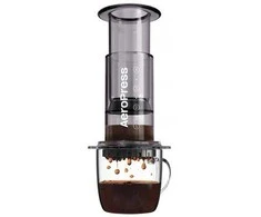 „Aeropress Clear“ juodas kavos virimo aparatas