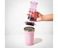 AeroPress Go Plus Rožinė