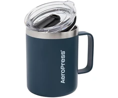 „AeroPress“ – kelioninis kavos puodelis, mėlynas, 350 ml