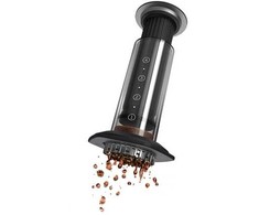 „AeroPress Premium“ – stiklinis kavos virimo aparatas, juodas