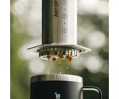 Aeropress - Steel Sidabrinis