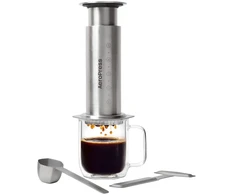 Aeropress - Steel Sidabrinis