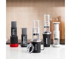 „AeroPress“ – kelioninis kavos puodelis, juodas, 350 ml