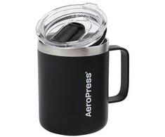 „AeroPress“ – kelioninis kavos puodelis, juodas, 350 ml