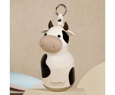 Gertuvė Asobu Mini Bestie Krowa 200 ml baltai-juodas