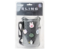 Asobu - Sling cover for Bestie bottle - pilkas