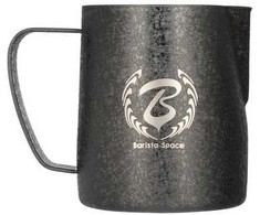 Barista Space - 350 ml Ice Grain Juodas Milk Jug