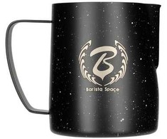 Barista Space - 350 ml Teflon Star Night Juodas Milk Jug