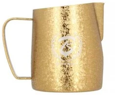 Barista Space - 450 ml ledo grūdelių auksinis pieno ąsotis