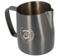 Barista Space - 450 ml Titanium Sandy Juodas Milk Jug