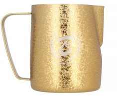 Barista Space - 600 ml ledo grūdelių auksinis pieno ąsotis