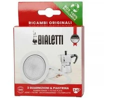 Tarpinės ir filtro plokštelė Bialetti alum. 3/4 puodelio moka puodams