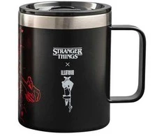 Bialetti - Kempingo puodelis „Strenger Things“, 420 ml - šviečia tamsoje