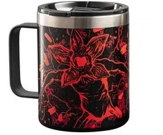 Bialetti - Kempingo puodelis „Strenger Things“, 420 ml - šviečia tamsoje