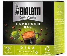 Deka Kava be kofeino - kapsulės BIALETTI CAFF D'ITALIA - 16 kapsulių