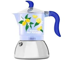 Bialetti Fruit Vibes Fiametta Induction 2TZ (100 ml) mėlyna