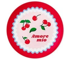 Bialetti - Fruit Vibes Dessert plate - with Cherry