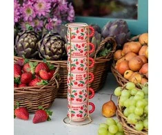 Bialetti Fruit Vibes Do Espresso 6 vnt. x 60 ml rožinė