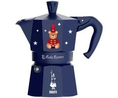 Bialetti Moka Express 3TZ (150 ml)Joyful Christmas mėlyna