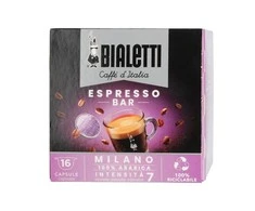 MILANO 100% Arabica kapsulės BIALETTI CAFF D'ITALIA - 16 kapsulių