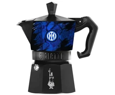 Bialetti Moka Express Inter 3TZ (150 ml) juoda- mėlyna